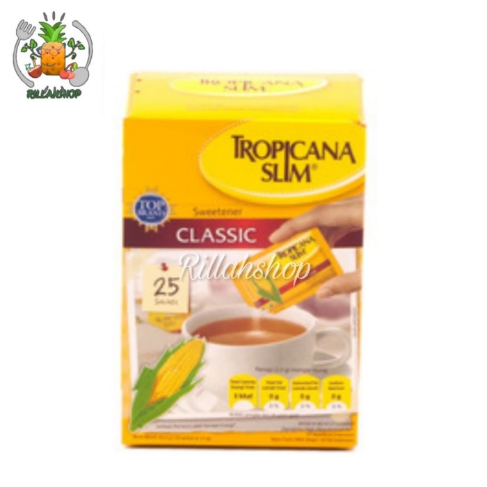 

Tropicana Slim Pemanis Klasik isi 25 Pcs