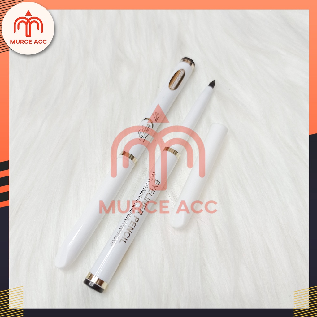 [12 pcs] Eyeliner Waterproof Putar Import 1 Lusin Murah