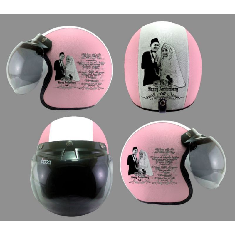 Terima Request helm Desain Gambar sendiri