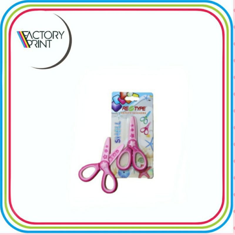 

retype ABS scissor pink