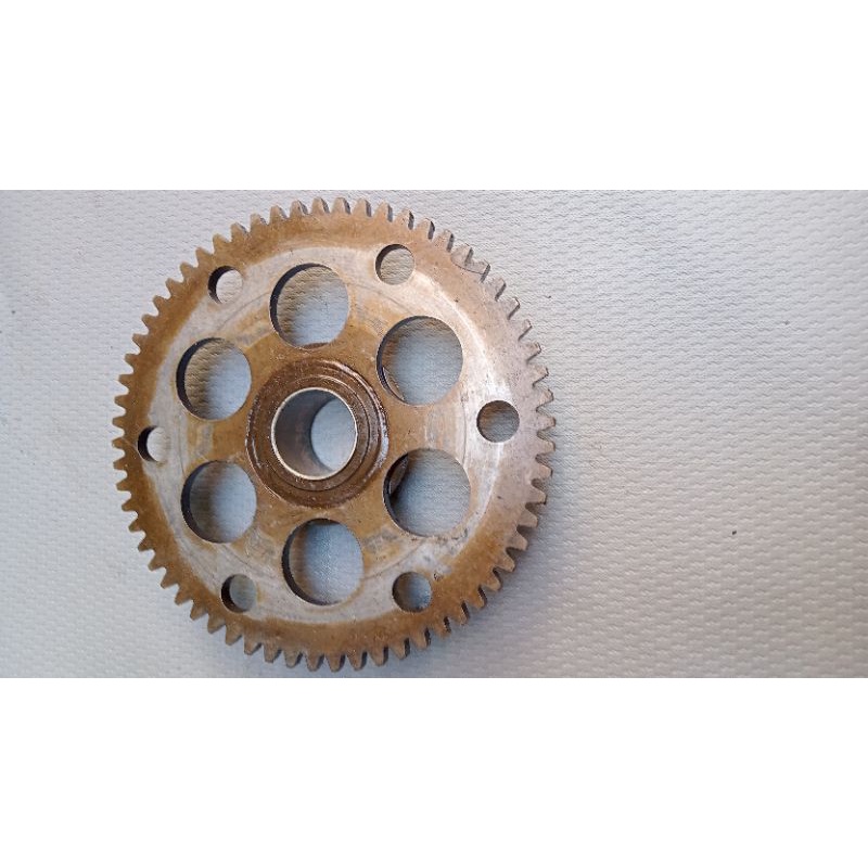 gigi penghantar stater besar Kawasaki zx130 original copotan