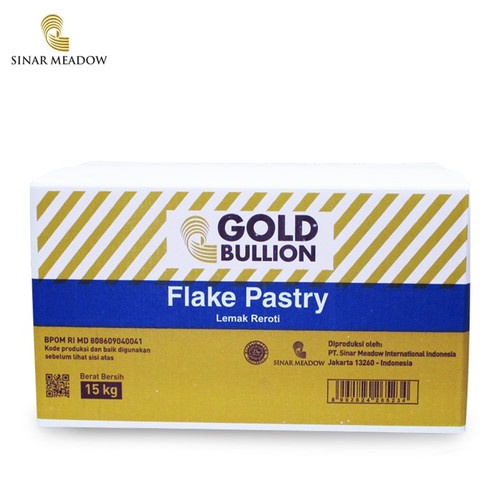 

Gold Bullion Flake Pastry (Shortening) 15 Kg