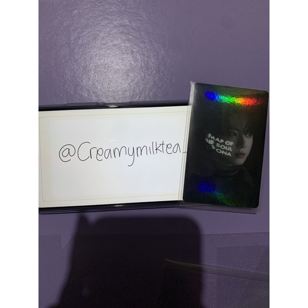 PC BTS Jungkook MCB Holo OFFICIAL