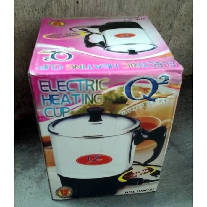 MUG / Teko Listrik STAINLESS Q2 12 cm / Pemanas Air / Heater