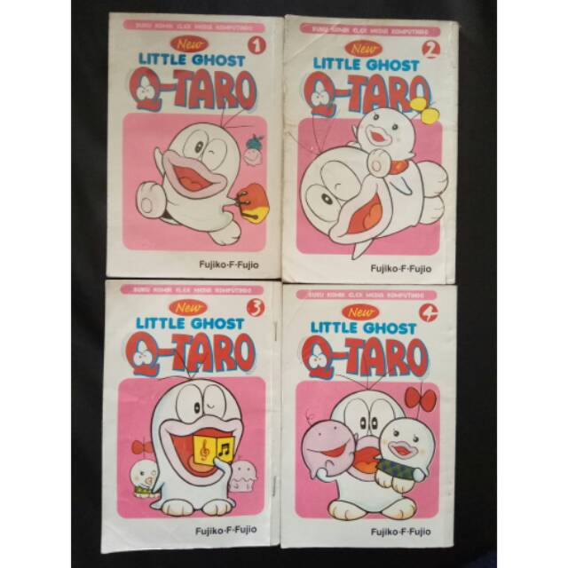 Komik new Little Ghost Q-Taro 1-4 TAMAT by Fujiko F Fujio Penulis Doraemon