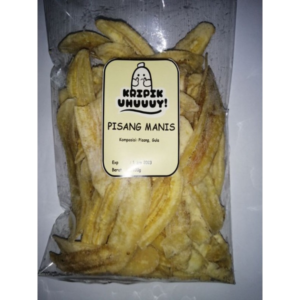 

KRIPIK PISANG MANIS UHUUUY (Pisang Manis) 100g