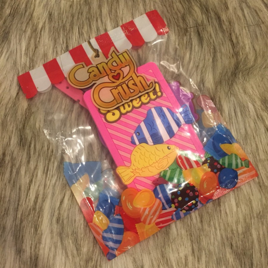 Luggage Tag Koper Bagasi Tas 2pcs - Candy Crush Goodies