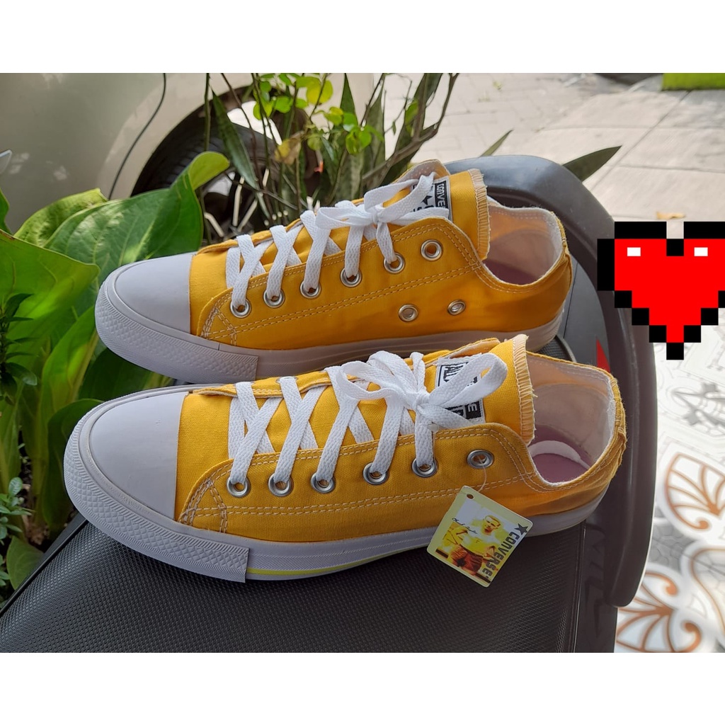 Sepatu All-star Sepatu Convers CT Sepatu All-star Termurah Sepatu Al-star Terlaris Sepatu Allstar Ct kuning