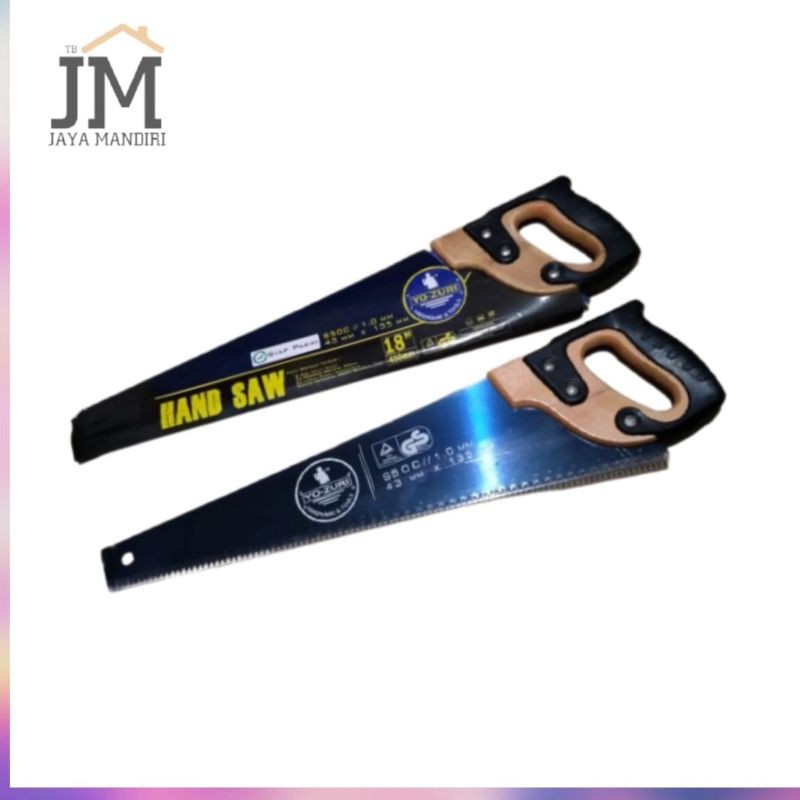 Gergaji Kayu Siap pakai YU-ZURI ukuran 18''  Graji manual COD