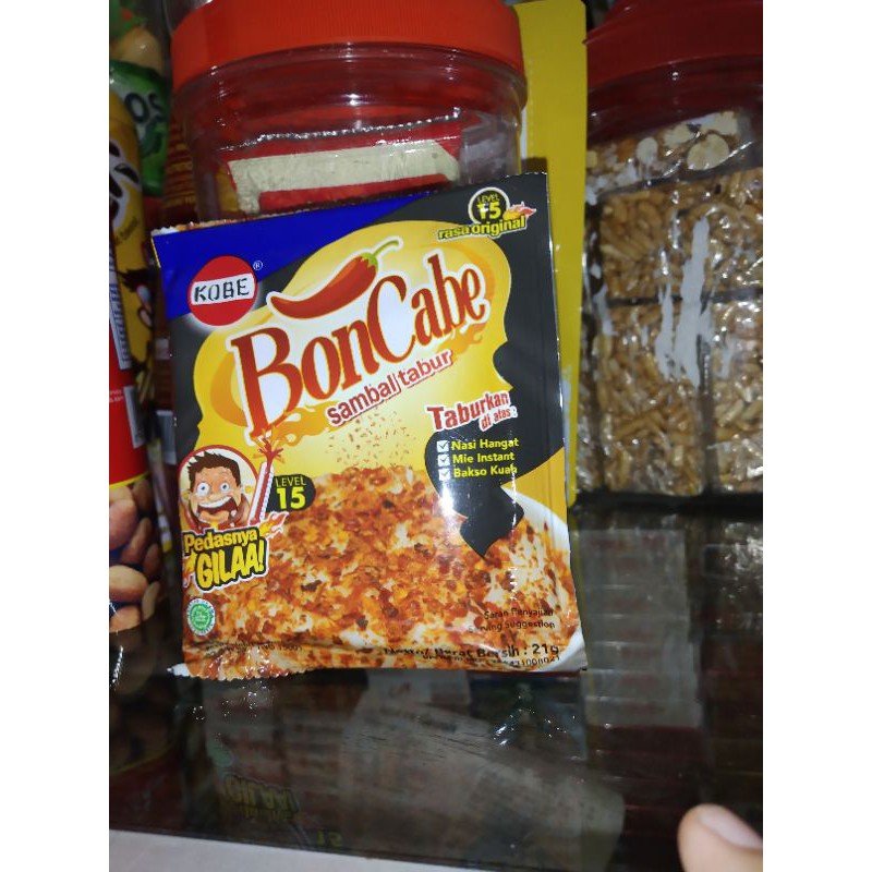 

Kobe bon cabe asli level 15 21g