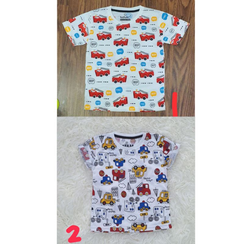 Kaos Anak Cars