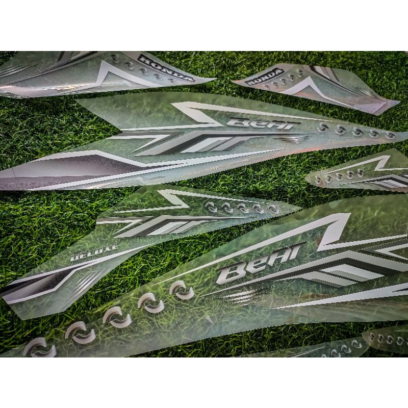 Striping Beat New Deluxe 2021 Stiker transparan Beat new