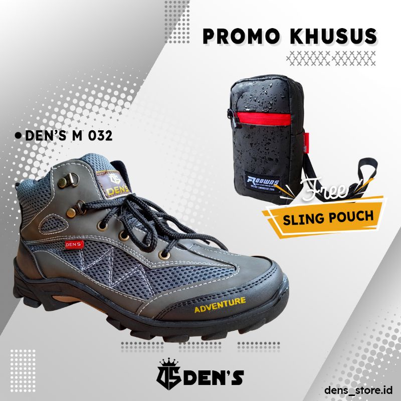 Sepatu Gunung Pria Wanita Hiking Casual Mendaki Adventure Touring Outdoor Roowns Free Cluth