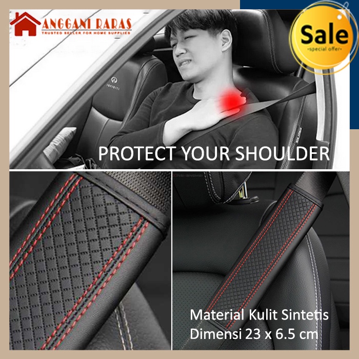 Pelindung Seat Belt Cover Sabuk Pengaman Mobil Aksesoris Interior Mobil