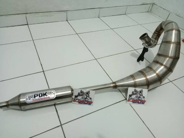 Knalpot Racing Rxking Rx King Model Udang Lobster Merk Pdk - Knalpot Udang Rx King Rxking