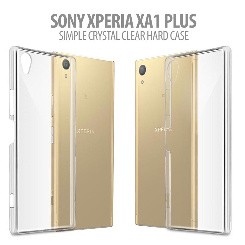 Sony Xperia XA1 Plus Dual - XA1 Plus - Simple Crystal Clear Hard Case