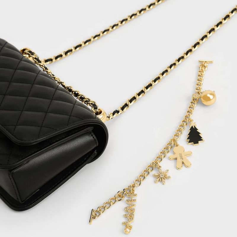 10.10 SALE | CK Chain Handle Quilted Clutch GIFTSET