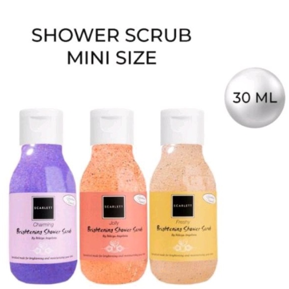 Scarlett Shower Scrub Mini Size 30 mL