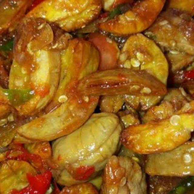 

Sambel jengkol mercon full irisan jengkolnya banyak