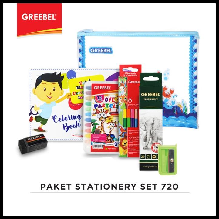 

Vanila | Greebel Paket Alat Tulis Stationery Set 720