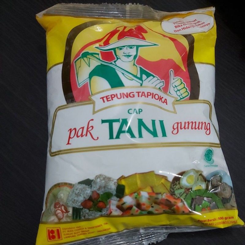 

tepung tapioka cap tani gunung 500gr