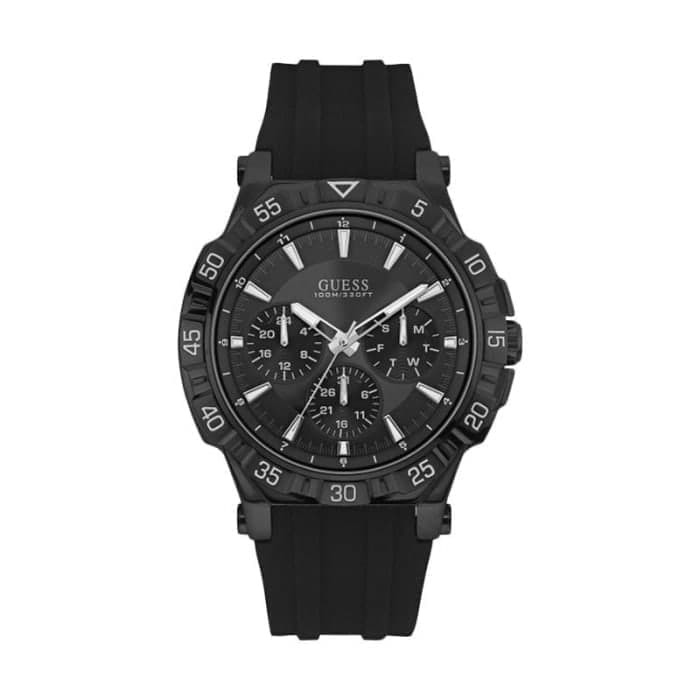 GUESS W0966G2 Turbo - Jam Tangan Pria - Hitam