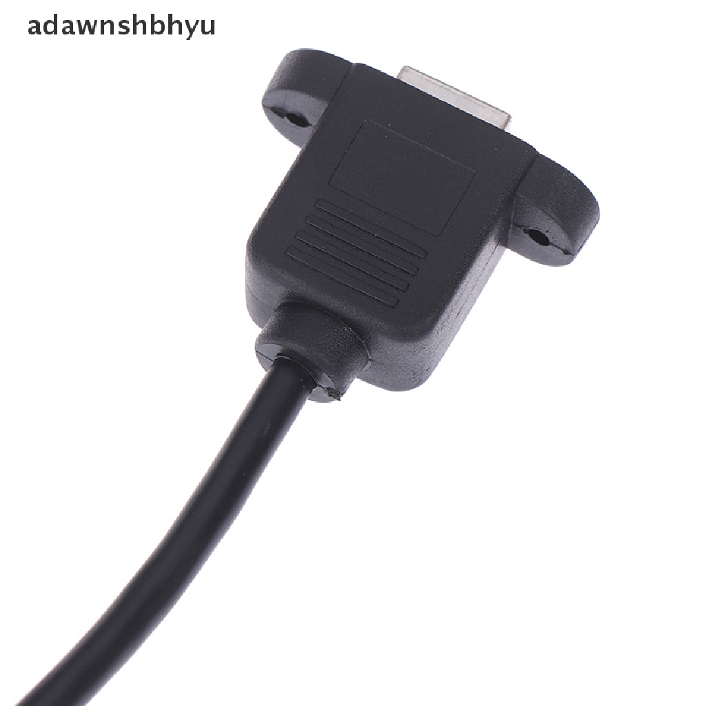 Kabel Ekstensi Printer adawnshbhyu USB 2.0 Type B Male to Type B Female Dengan Panel Mount