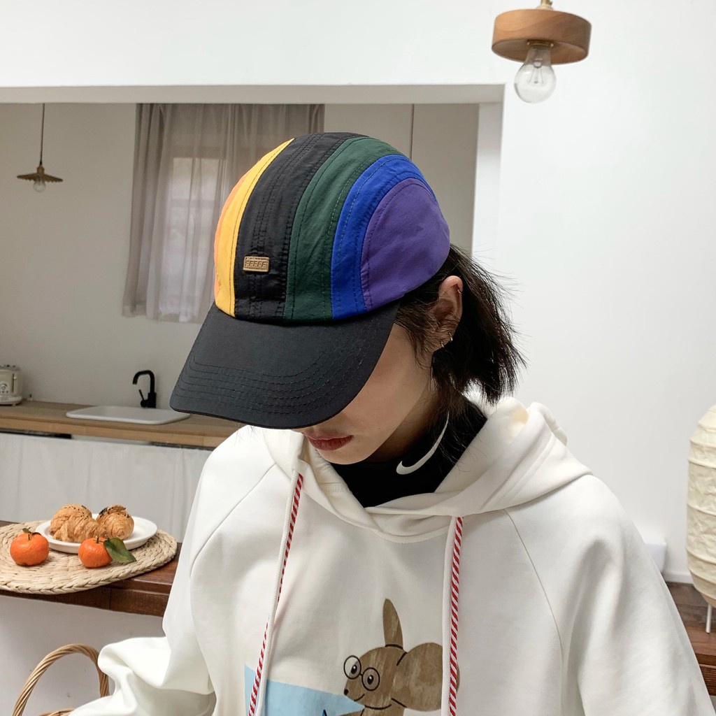 Topi Baseball 5 Panel Breathable Cepat Kering Untuk Pria Dan Wanita