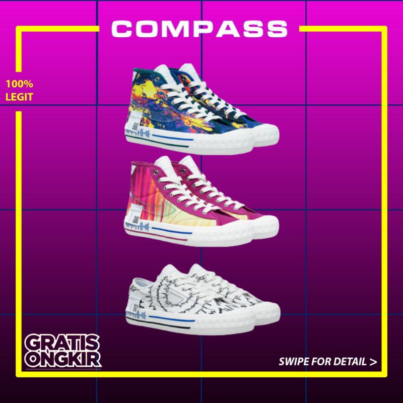 Jual [ORIGINAL] Compass X Tame Impala (Limitd Edition) Shopee Indonesia