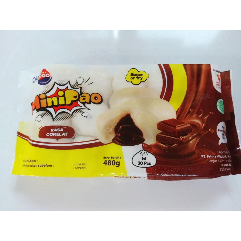 Okepao Minipao Coklat isi 30