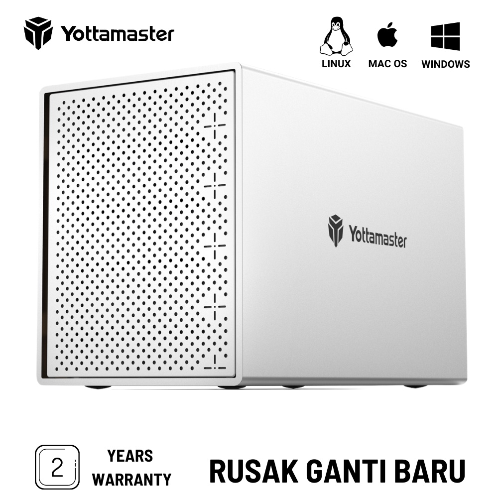 Yottamaster 5 Bay 3.5" USB 3.0 RAID Hard Drive Enclosure ( PS500RU3 )