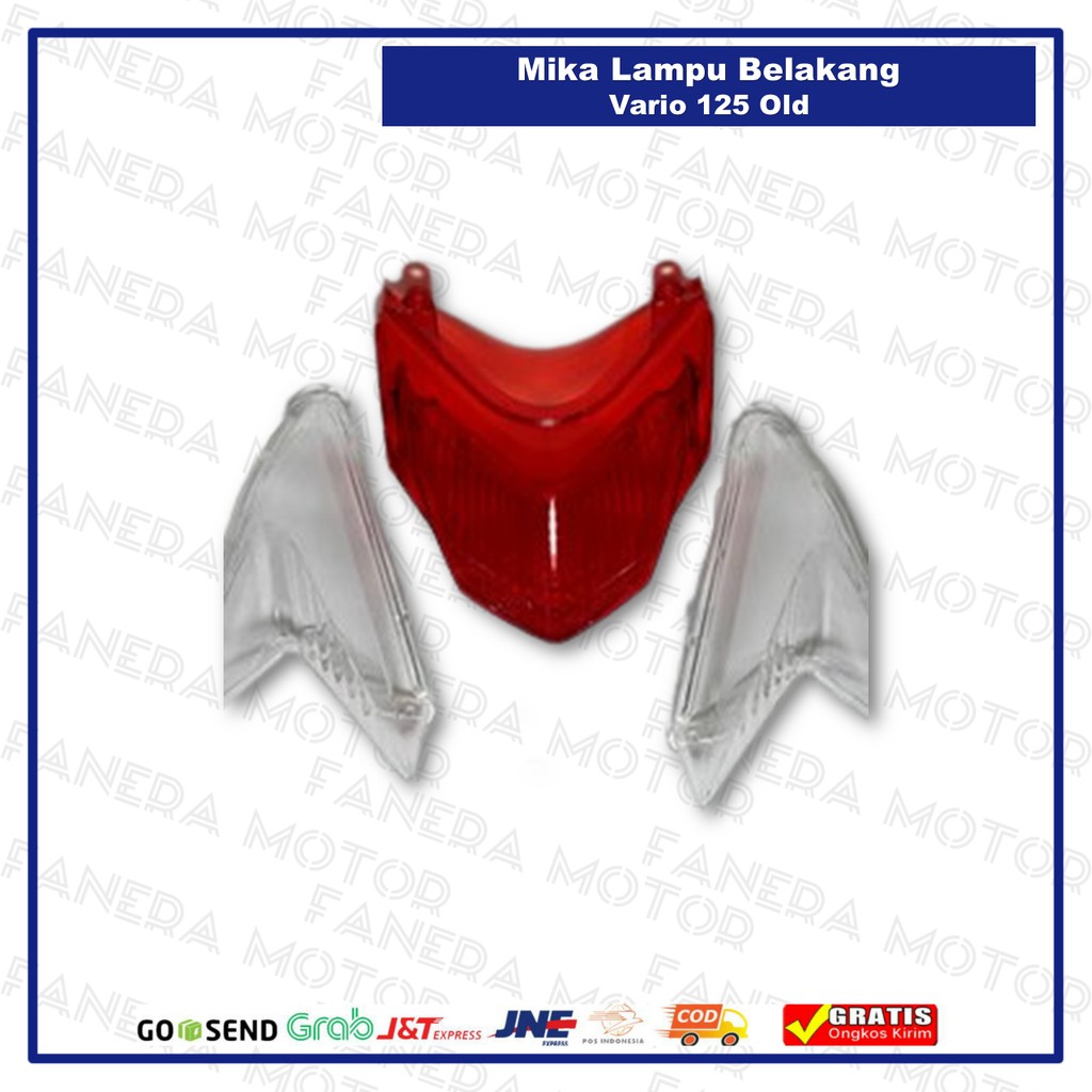 kaca mika lampu belakang vario 125 2013
