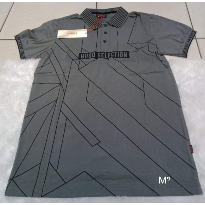 HUGO SELECTION KAOS KERAH ORI / KAOS KERAH HUGO SELLECTION ORIGINAL / KAOS DISTRO MURAH