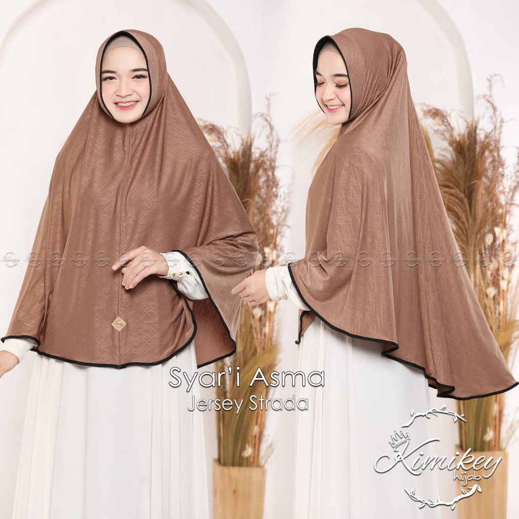 Jilbab Instan Jumbo list Syarí Azma  By Kimikey-MOCCA