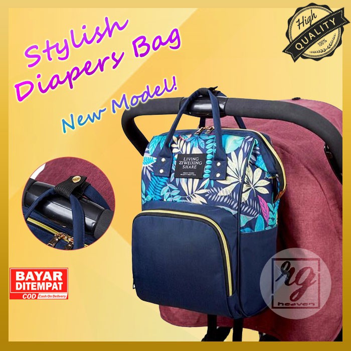 Tas Bayi Diapers Perlengkapan Ibu Menyusui Busui Medium Baby Bag Impor GT 226