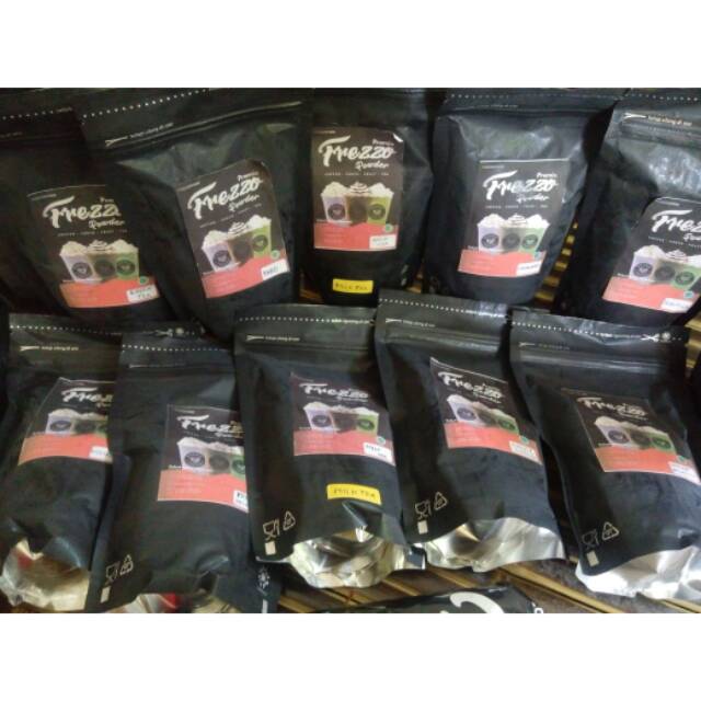 

Bubuk Bahan Minuman Frezzo kemasan 250gr