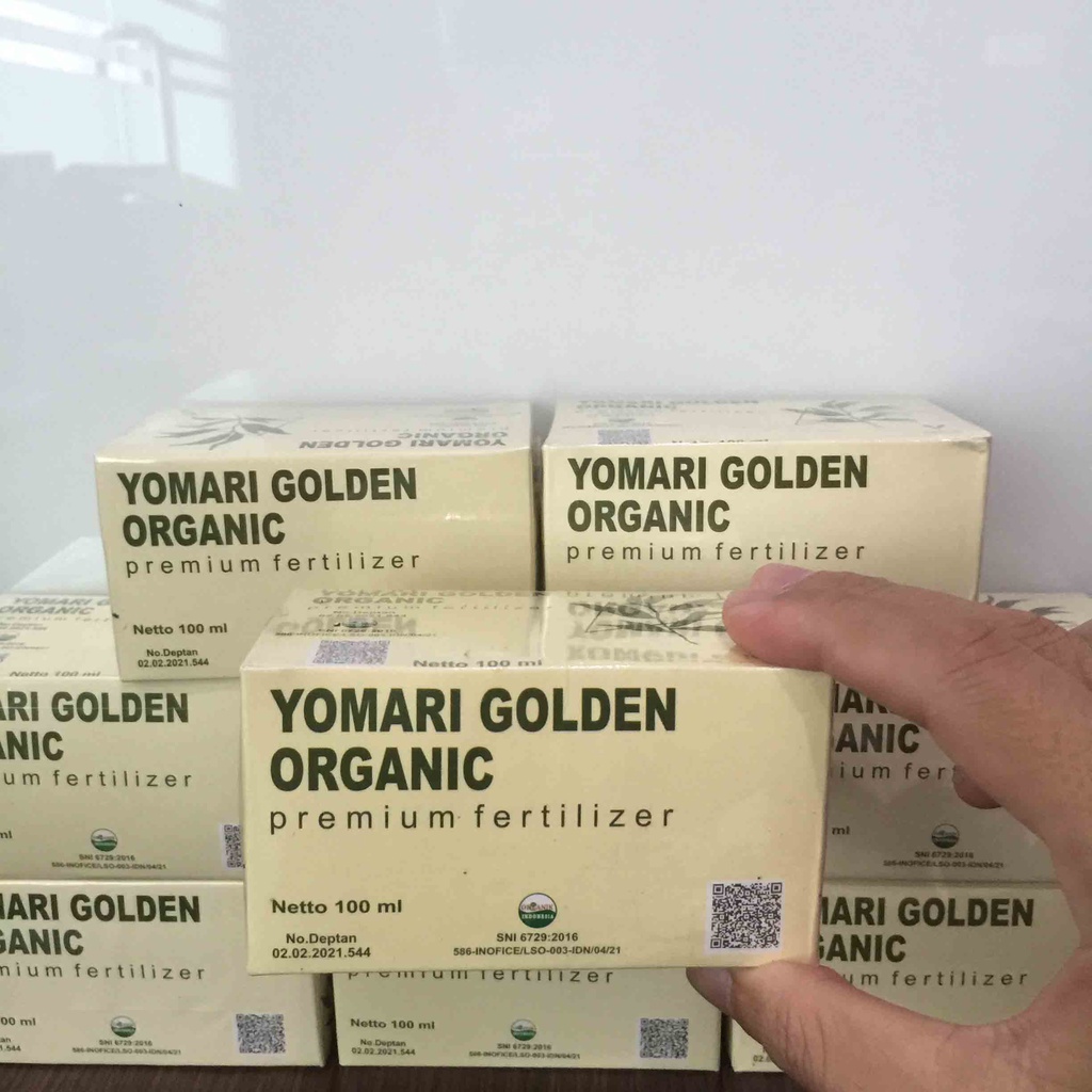 PUPUK SUPER ORGANIK YGO YOMARI GOLDEN ORGANIC PER-SACHET READY