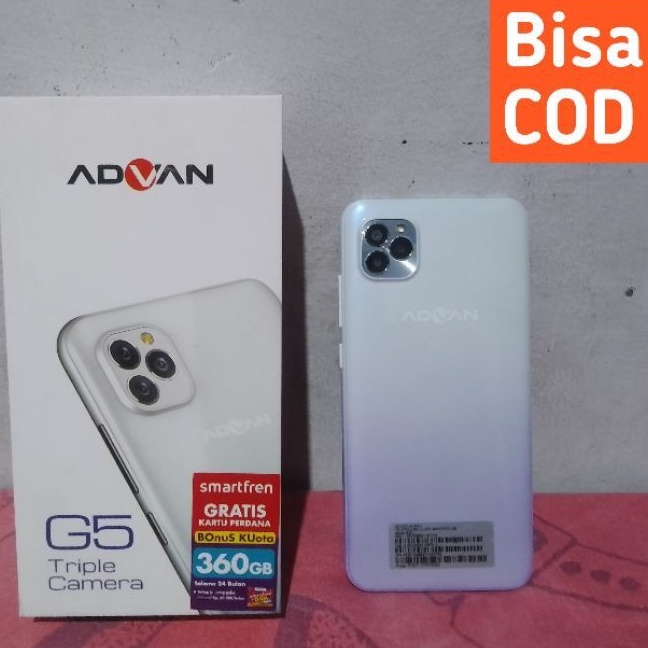 Advan G5 Fullset 4/32GB Second Bekas Mulus Termurah