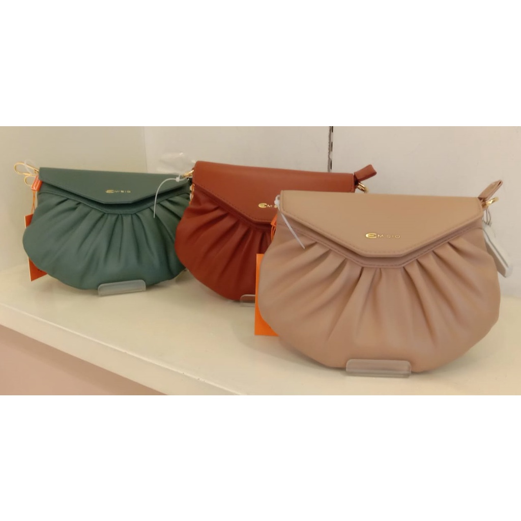 (EL.47) TAS SELEMPANG SLING BAG WANITA MERK EMSIO BY ELIZABETH