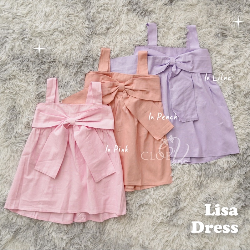 CLOEVKIDS - Dress Anak Perempuan Katun Lisa