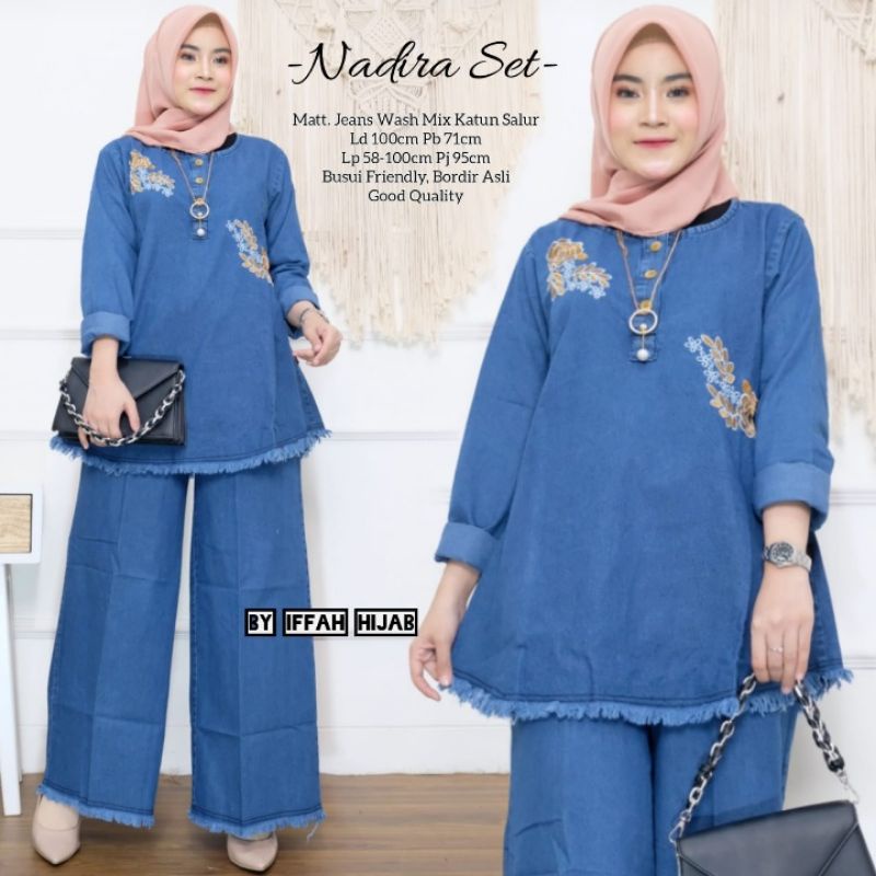nadira set by iffah hijab