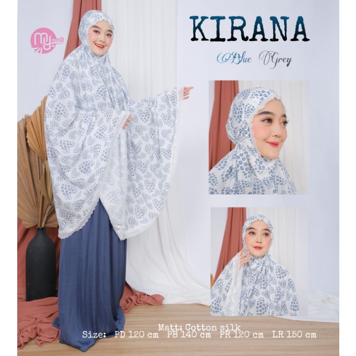 Mymart Mukena Kirana Katun Silk
