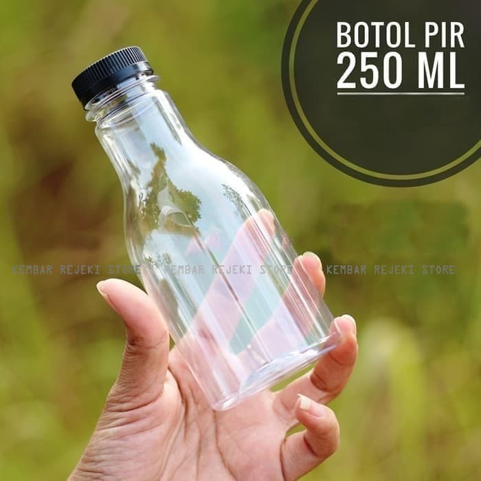 Botol PIR 250 ml / Botol Plastik 250 ml Model PIR - KURIR INSTAN