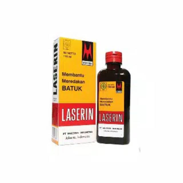 LASERIN SIRUP 110ml/100ml/60 ml /obat batuk