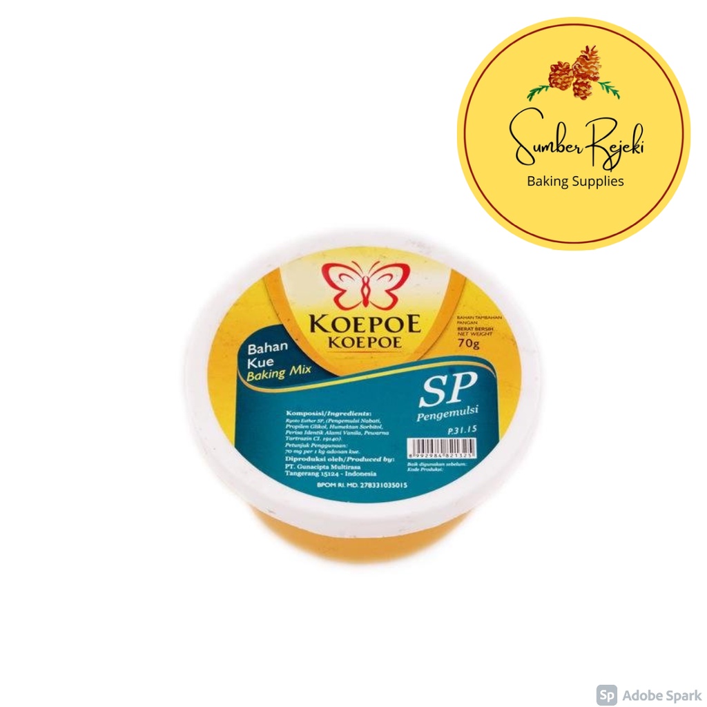 

Koepoe Koepoe SP Pengemulsi 70 Gr