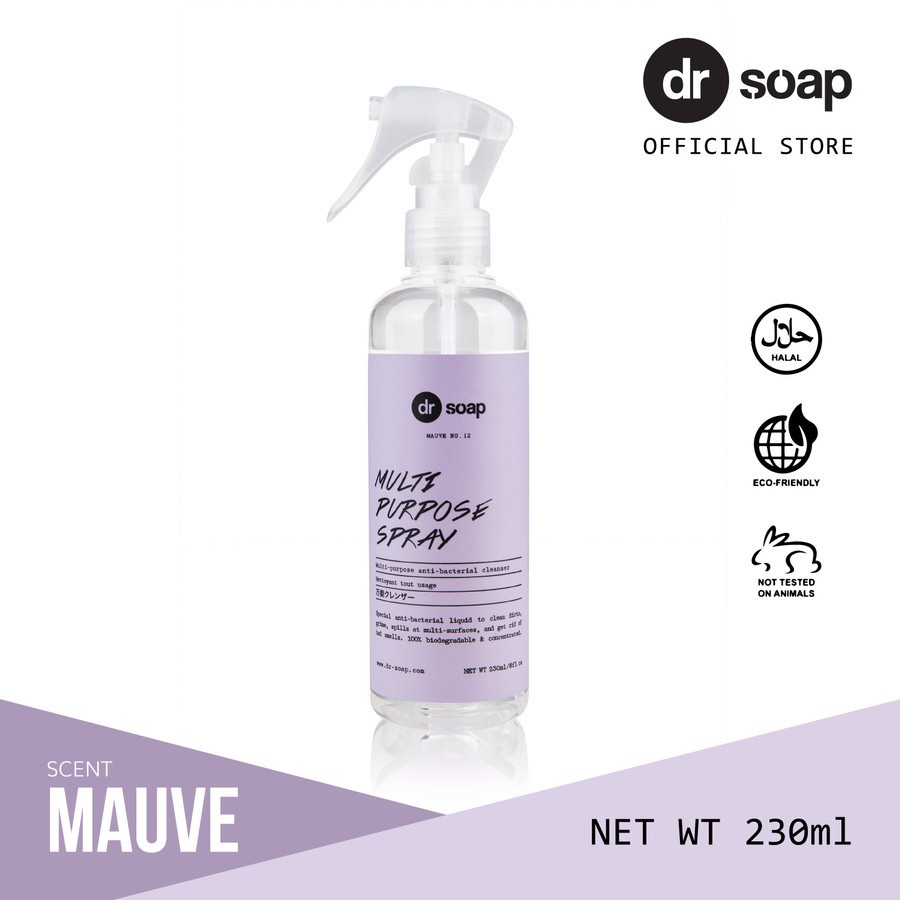 dr soap Multi Purpose Spray Pembersih Multifungsi Cleaner sabun 230ml