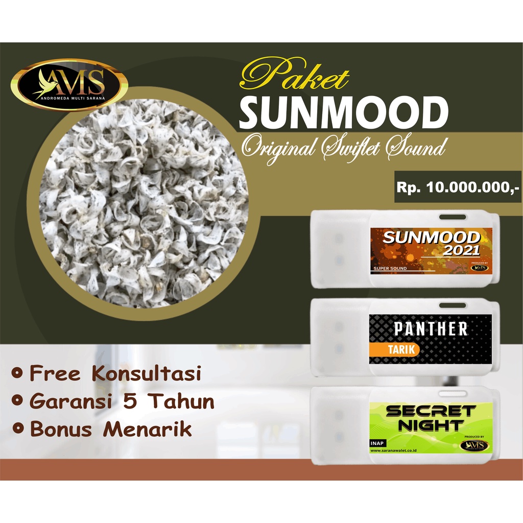 Paket Sunmood (Suara Walet)