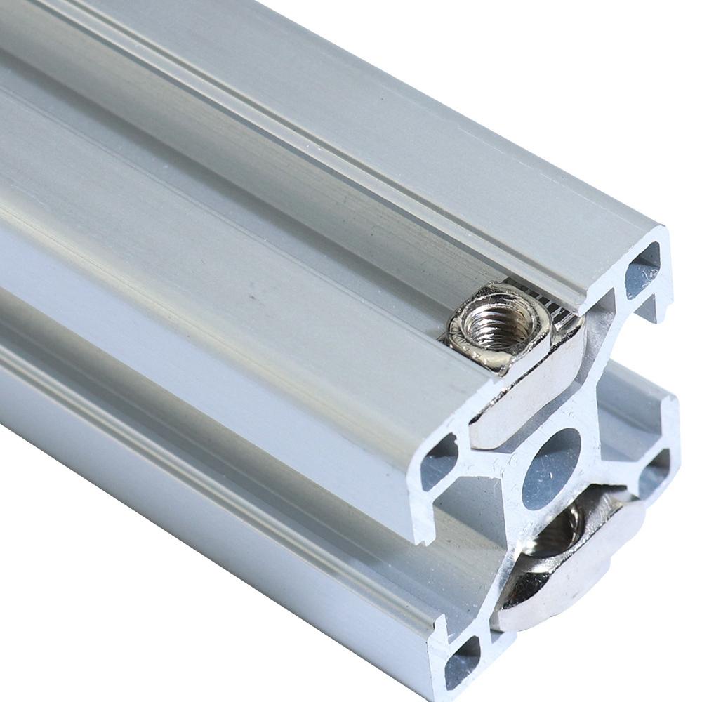 Pengencang Mur QUINTON M3-M8 Untuk Seri 2020 3030 4040 4545 Perbaikan Rumah Profil Aluminium T-Slot Baja Karbon