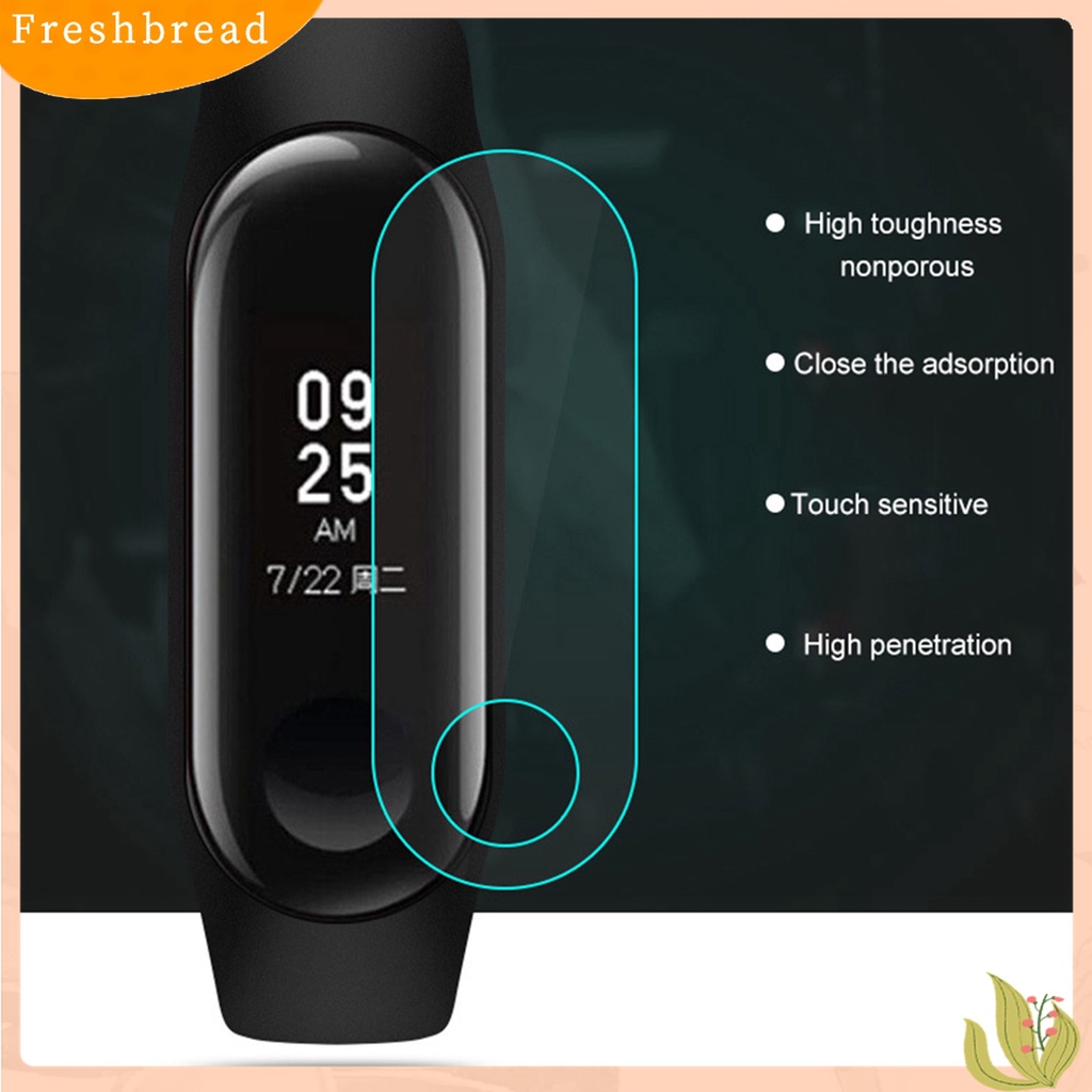 Terlaris TPU Scratch-proof Smart Bracelet Full Screen Protector for Xiaomi Mi Band 2/3/4