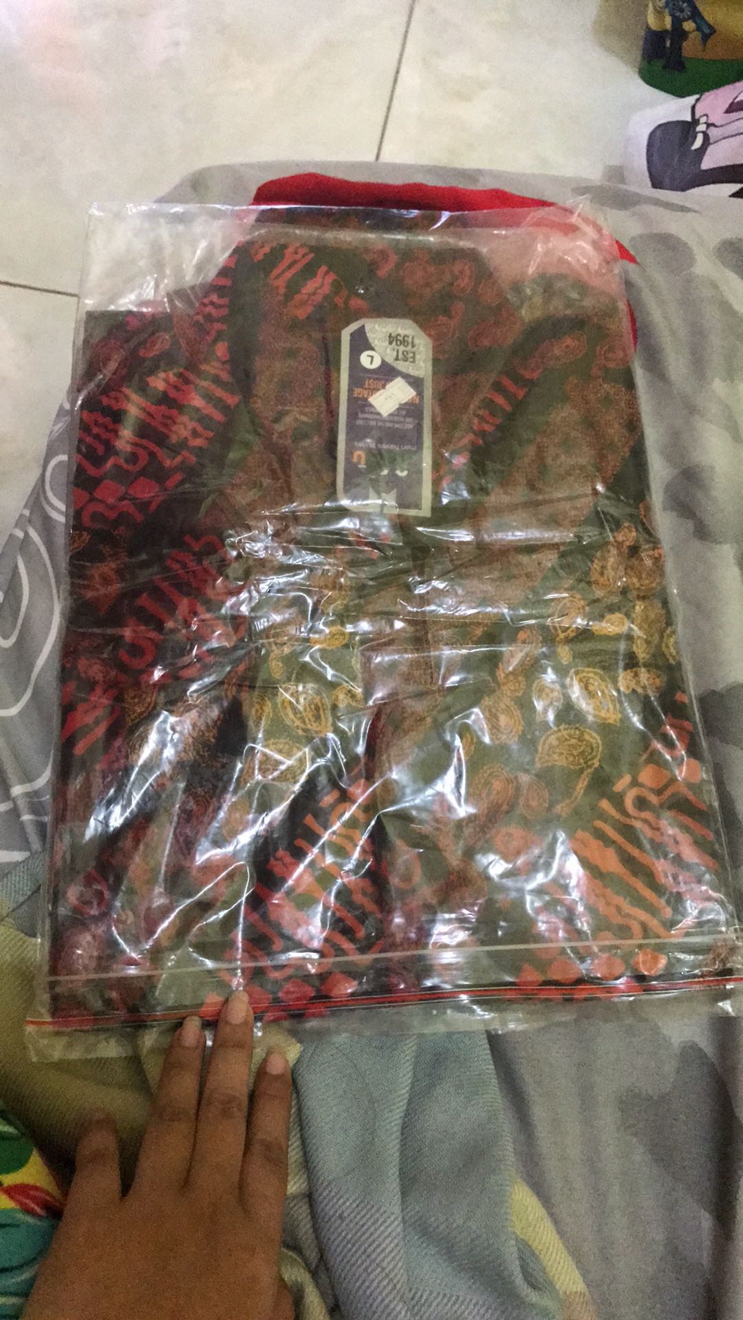 Batik Couple Ayah Dan Anak Laki Laki Modern